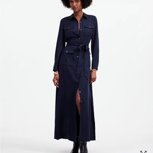 Madewell Navy Maxi Dress